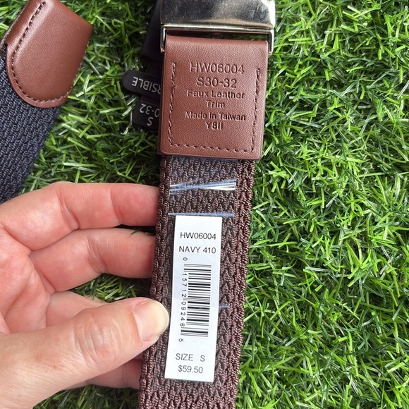 CALLAWAY Navy & Brown Reversible Belt size small 30-32 - Picture 4 of 5